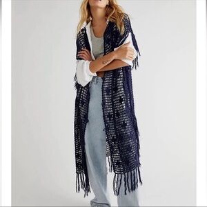 Momo New York Hidden Cove Crochet Kimono x Free People